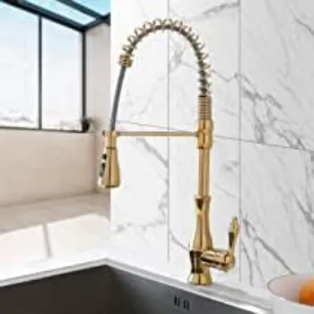 Brass Kitchen Faucet